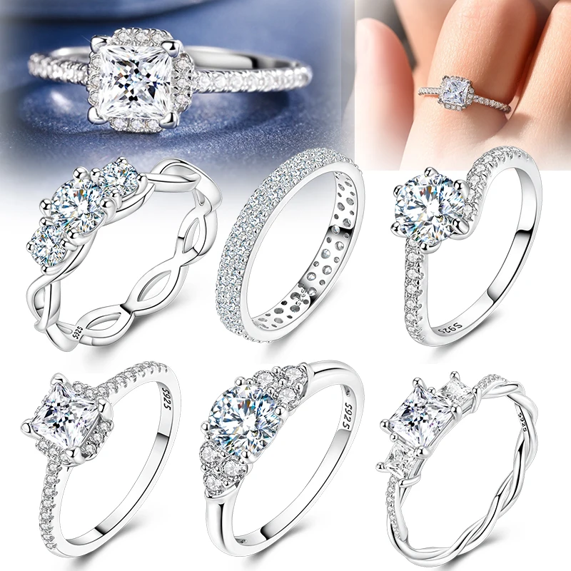 Moissanite Diamond Ring Real 925 Sterling Silver Simple Sparkling Shiny Oval Stone Ring For Women Engagement Luxury Fine Jewelry
Moissanite Diamond Ring Real 925 Sterling Silver Simple Sparkling Shiny Oval Stone Ring For Women Engagement Luxury Fine Jewelry