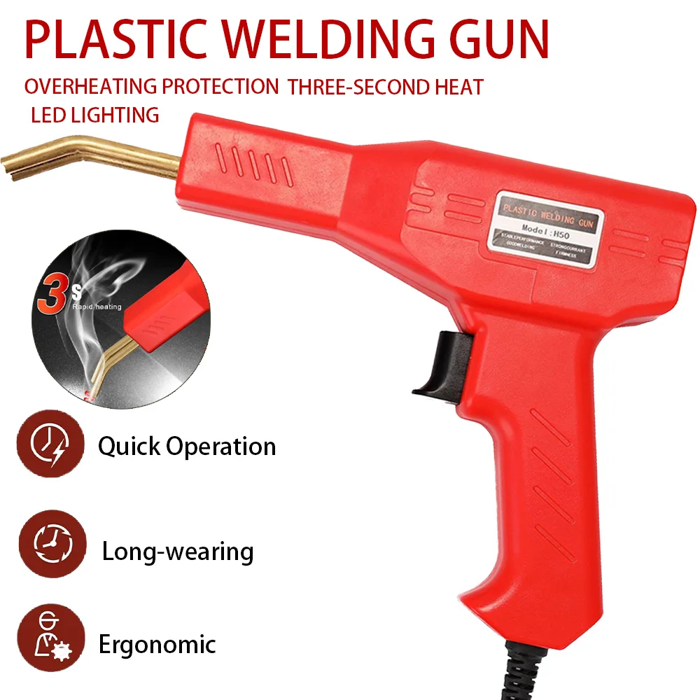 Сварочный аппарат для пластика, паяльный аппарат для автомобильного бампера, 4 типа скоб для бампера/каяка/пластика, ремонт, инструмент «сделай сам»
Сварочный аппарат для пластика, паяльный аппарат для автомобильного бампера, 4 типа скоб для бампера/каяка/пластика, ремонт, инструмент «сделай сам»