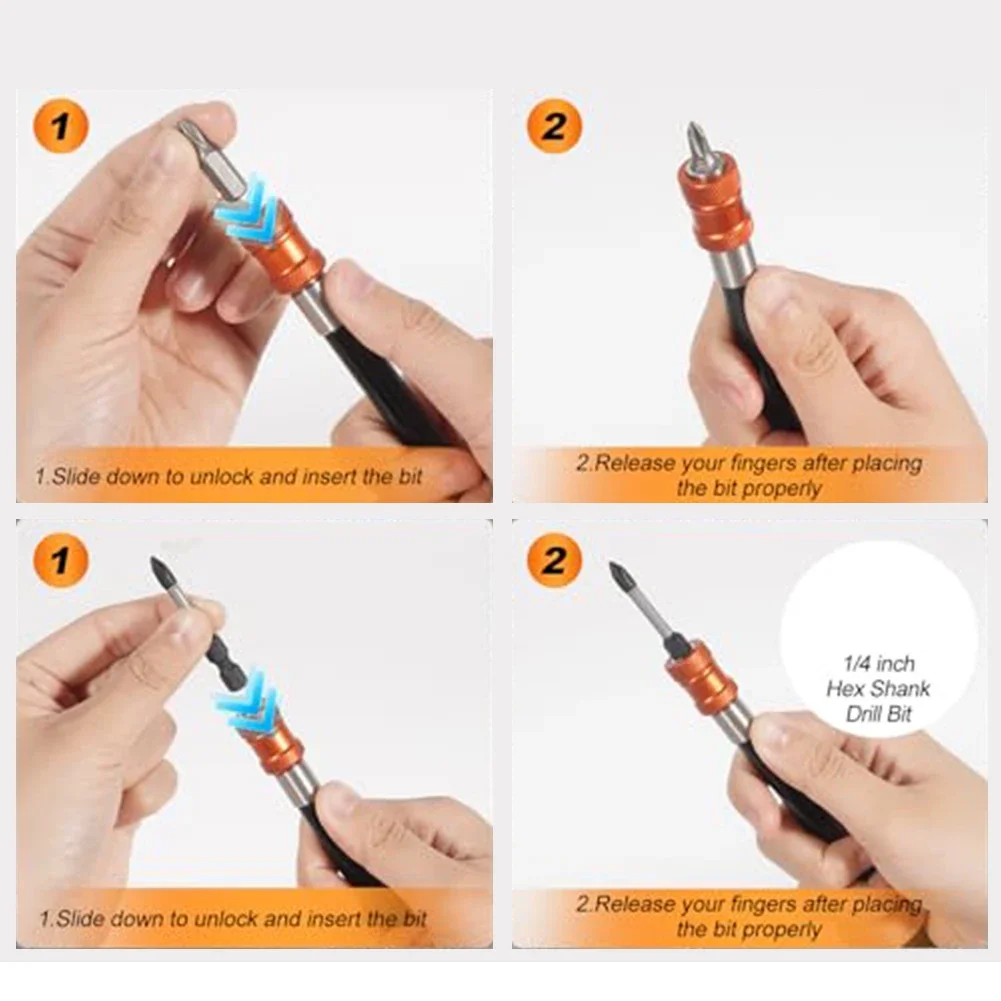 4-piece Magnetic Drill Bit Extension Kit 2-3/8 Inch 4 Inch 6 Inch 12 Inch Drill Bit Replacement Accessories Cutting Tools Parts
4-piece Magnetic Drill Bit Extension Kit 2-3/8 Inch 4 Inch 6 Inch 12 Inch Drill Bit Replacement Accessories Cutting Tools Parts