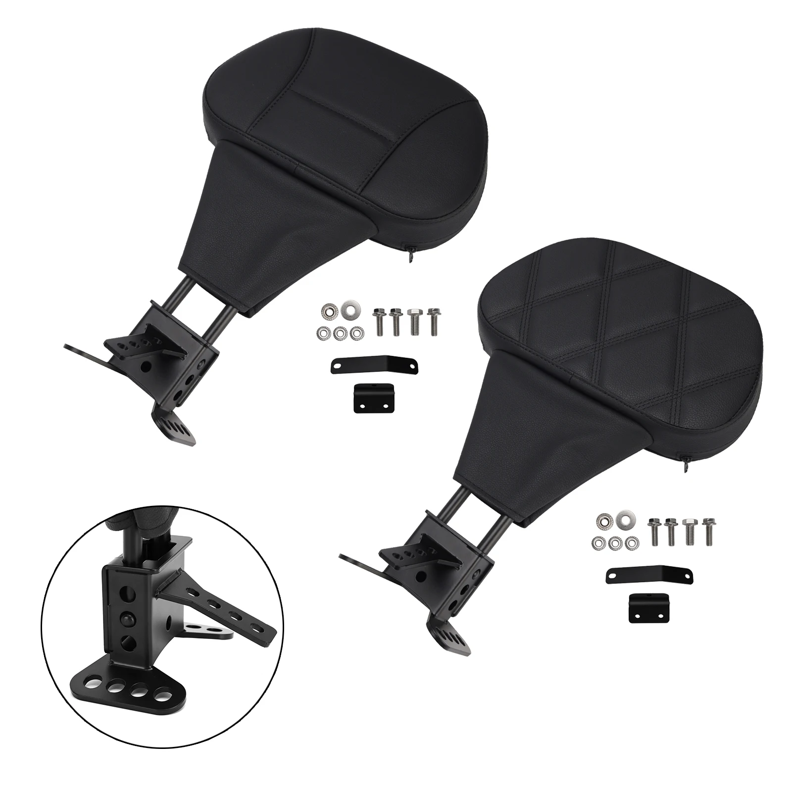 Topteng Driver Backrest pad fit for Street Electra Road Glide Road King Tri Glide 2009-2018 2019 2020 2021 2022 2023 2024 2025
Topteng Driver Backrest pad fit for Street Electra Road Glide Road King Tri Glide 2009-2018 2019 2020 2021 2022 2023 2024 2025