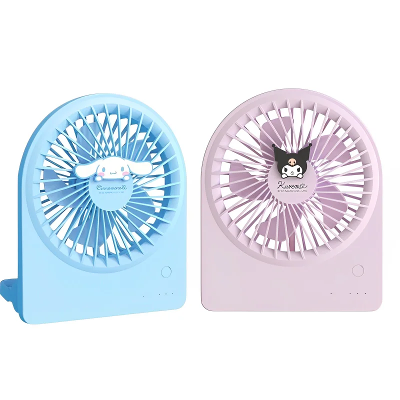 New Kawaii Sanrio Kuromi Fan Cinnamoroll Summer Office USB Rechargeable Desktop Fan Children Foldable Portable Fan Girl Gift
New Kawaii Sanrio Kuromi Fan Cinnamoroll Summer Office USB Rechargeable Desktop Fan Children Foldable Portable Fan Girl Gift