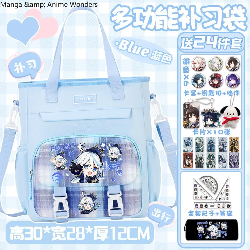 Game Genshin Impact Citlali Kinich Ifa Anime Cosplay Tutoring Bag Student Cosplay Crossbody Bag Shoulder Bag Itabag Men Women
Game Genshin Impact Citlali Kinich Ifa Anime Cosplay Tutoring Bag Student Cosplay Crossbody Bag Shoulder Bag Itabag Men Women