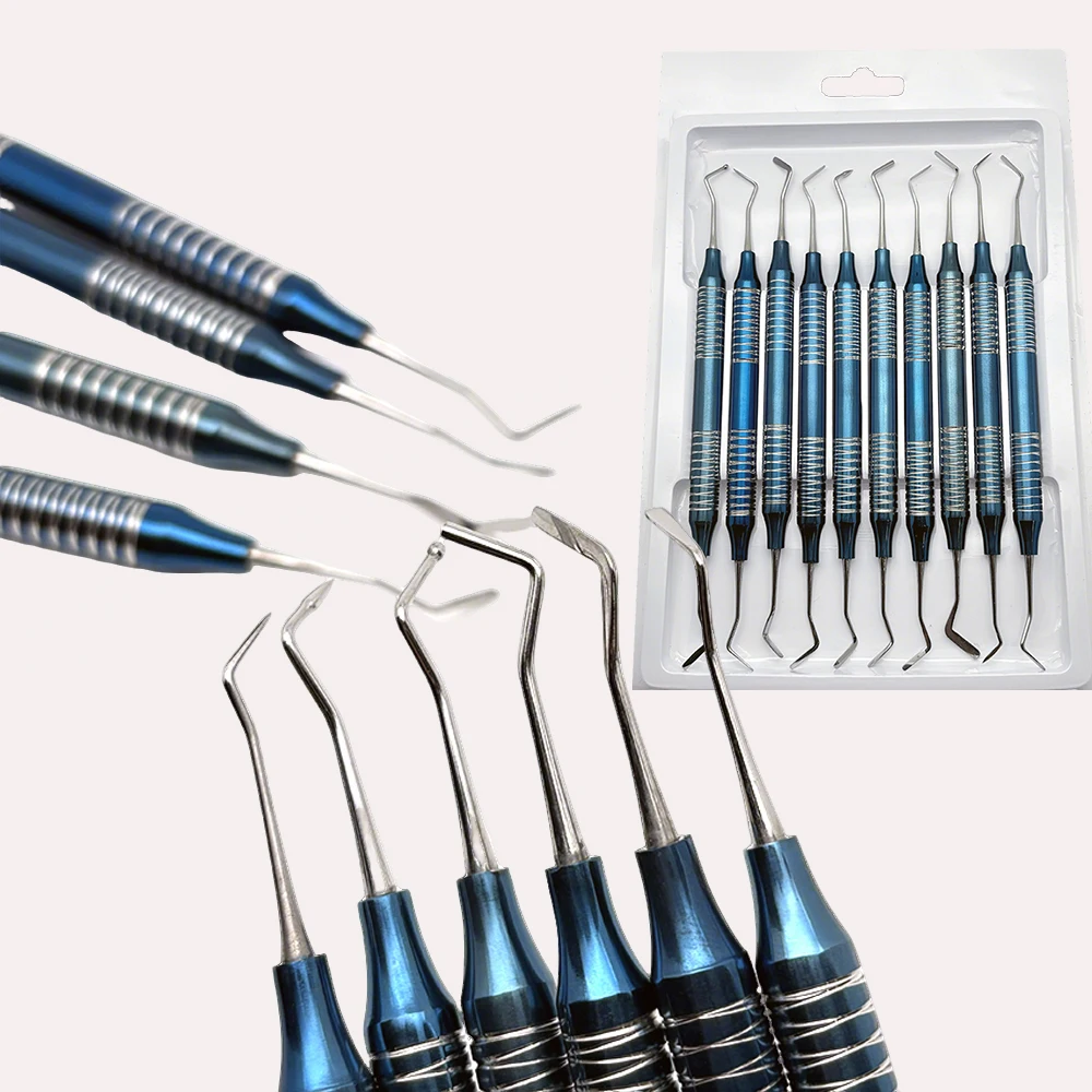 10Pcs Dental Composite Resin Filling Spatula Set Aesthetic Restoration Kit Tool for Tooth Filling and Repair
10Pcs Dental Composite Resin Filling Spatula Set Aesthetic Restoration Kit Tool for Tooth Filling and Repair