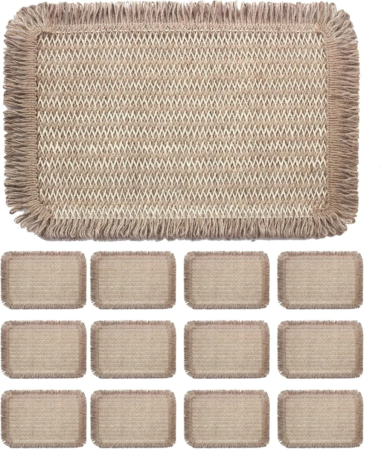 Набор из 12 тканых салфеток в стиле бохо, 11,5x17 дюймов, декор фермерского дома в деревенском стиле, прочный материал из древесной целлюлозы
Набор из 12 тканых салфеток в стиле бохо, 11,5x17 дюймов, декор фермерского дома в деревенском стиле, прочный материал из древесной целлюлозы