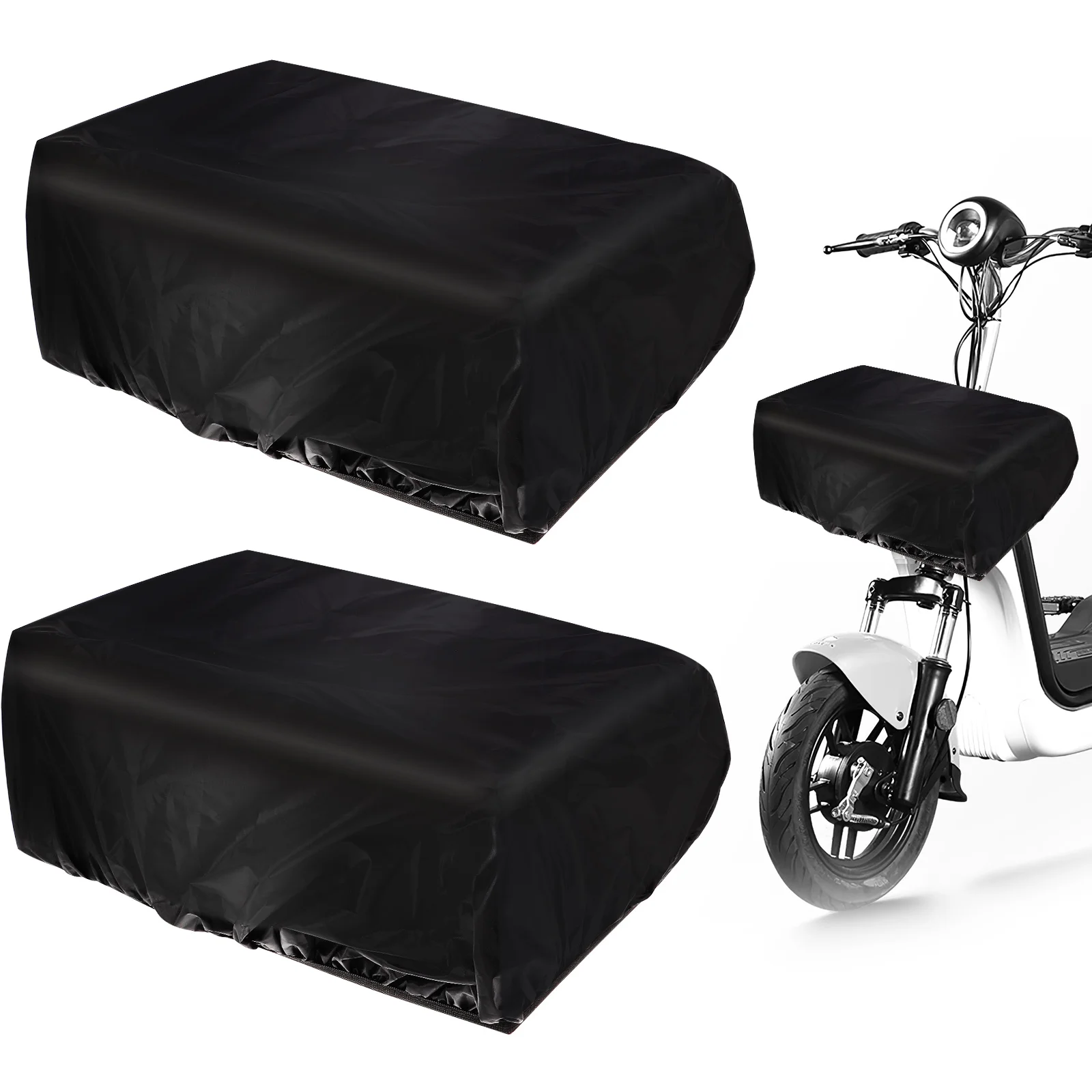 2 Pcs Electric Vehicle Rain Cover Bike Basket Bicycle Baskets Outdoor Plastic Bag Rear
2 Pcs Electric Vehicle Rain Cover Bike Basket Bicycle Baskets Outdoor Plastic Bag Rear