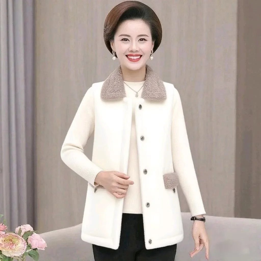 Плюшевый жилет из ягненка, женская верхняя одежда, осень-зима 2022, новый бархатный толстый жилет, модный свободный цветной жилет с одеялами, топы
Плюшевый жилет из ягненка, женская верхняя одежда, осень-зима 2022, новый бархатный толстый жилет, модный свободный цветной жилет с одеялами, топы