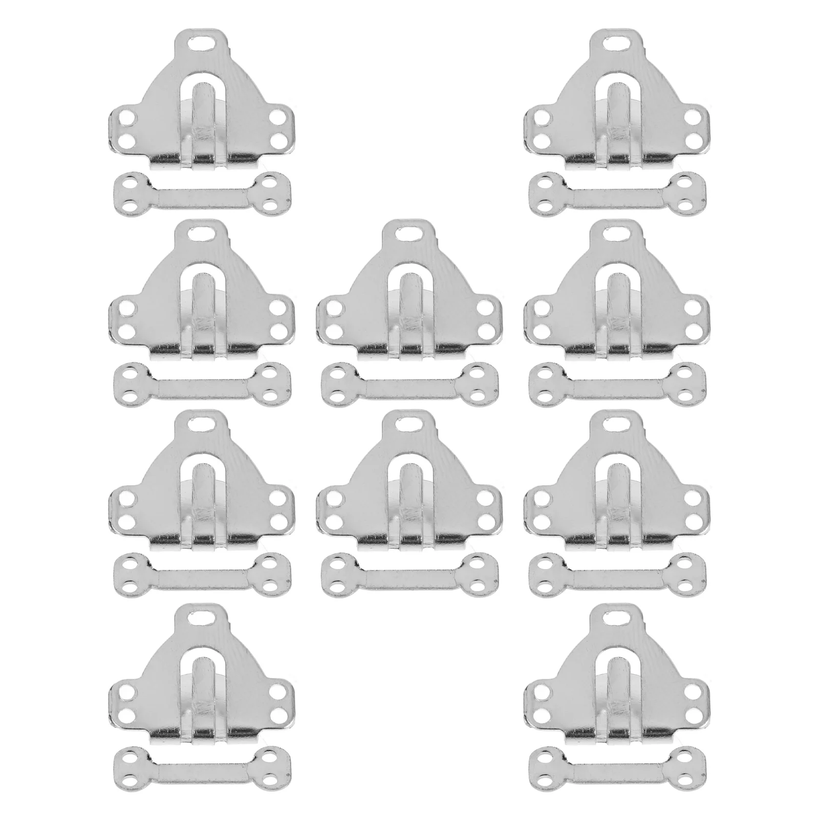 10 Sets Hangers Hook and Eye Button Coat Wrought Iron Latch for Clothing Women's
10 Sets Hangers Hook and Eye Button Coat Wrought Iron Latch for Clothing Women's