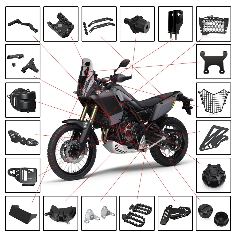 Motorcycle Accessories Engine Clutch Cover For Yamaha Tenere700 Tenere 700 Rally 2019- 2023 2022 Headlight Protector Cover Grill
Motorcycle Accessories Engine Clutch Cover For Yamaha Tenere700 Tenere 700 Rally 2019- 2023 2022 Headlight Protector Cover Grill