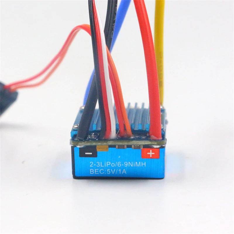 160A Waterproof Brushed Electric Speed Controller (3S Lipo available) ESC For 1/12 1/16 1/18 RC Cars
160A Waterproof Brushed Electric Speed Controller (3S Lipo available) ESC For 1/12 1/16 1/18 RC Cars