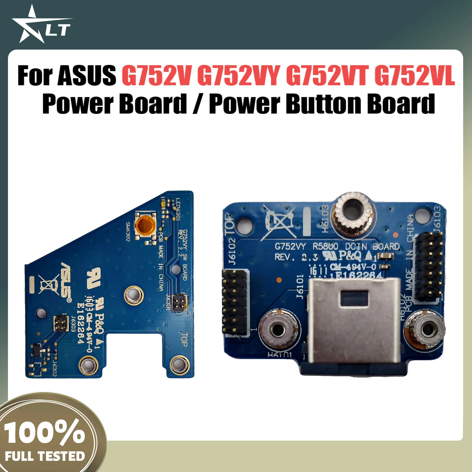 Original G752V For ASUS G752VY G752VT G752VL POWER DC IN Jack Board or POWER DC Button board Fast Ship
Original G752V For ASUS G752VY G752VT G752VL POWER DC IN Jack Board or POWER DC Button board Fast Ship