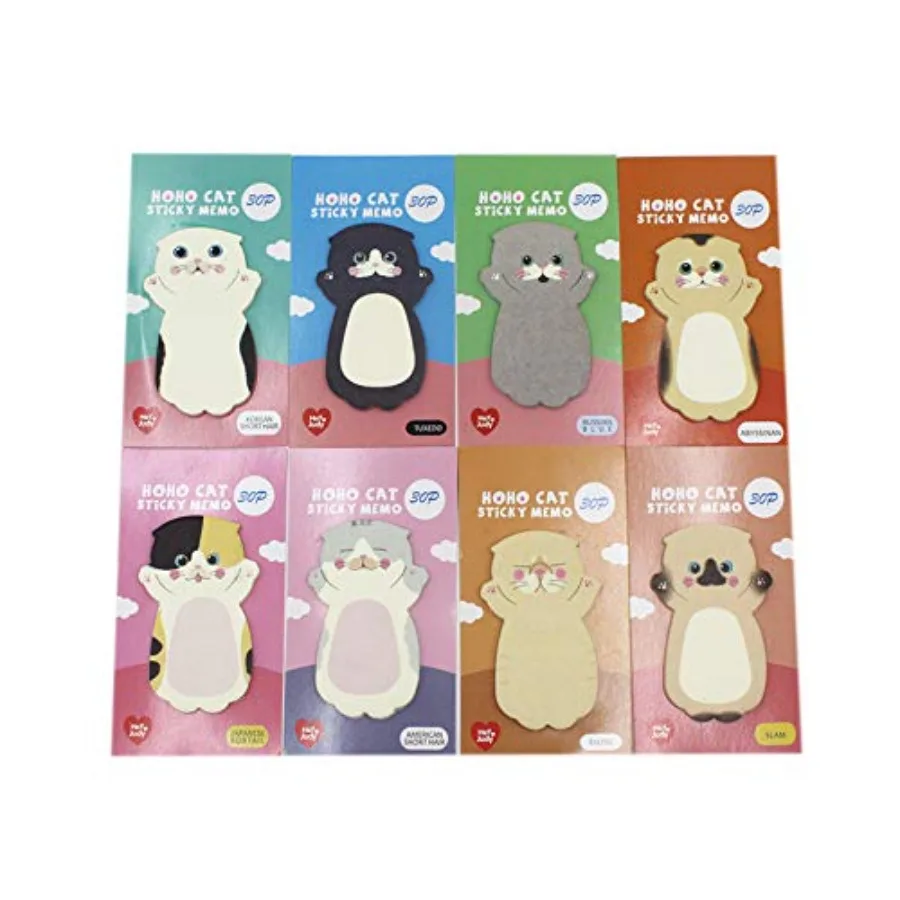 Cute Animal Sticky Notes Pads Cartoon Self-Stick Note Memo Pad Sets for Lovers Office Home
Cute Animal Sticky Notes Pads Cartoon Self-Stick Note Memo Pad Sets for Lovers Office Home