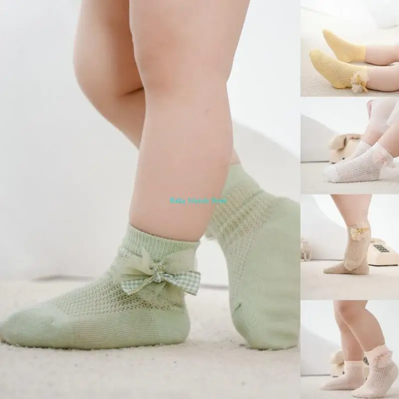 K92D 2024 Soft & Breathable Mesh Socks Baby Girls Bowknot Princess Infants Short Socks Toddlers Ankle Socks
K92D 2024 Soft & Breathable Mesh Socks Baby Girls Bowknot Princess Infants Short Socks Toddlers Ankle Socks