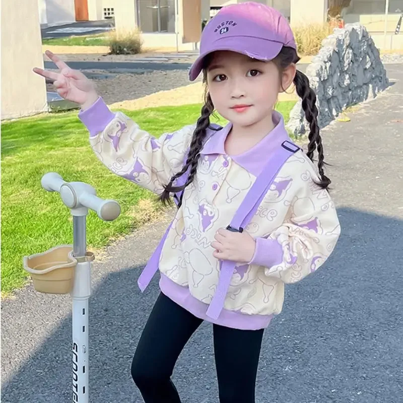 Sanrio аниме Kawaii мультфильм девушка Куроми футболка с длинными рукавами весна осень новый стиль колледжа толстовка куртка модная милая
Sanrio аниме Kawaii мультфильм девушка Куроми футболка с длинными рукавами весна осень новый стиль колледжа толстовка куртка модная милая