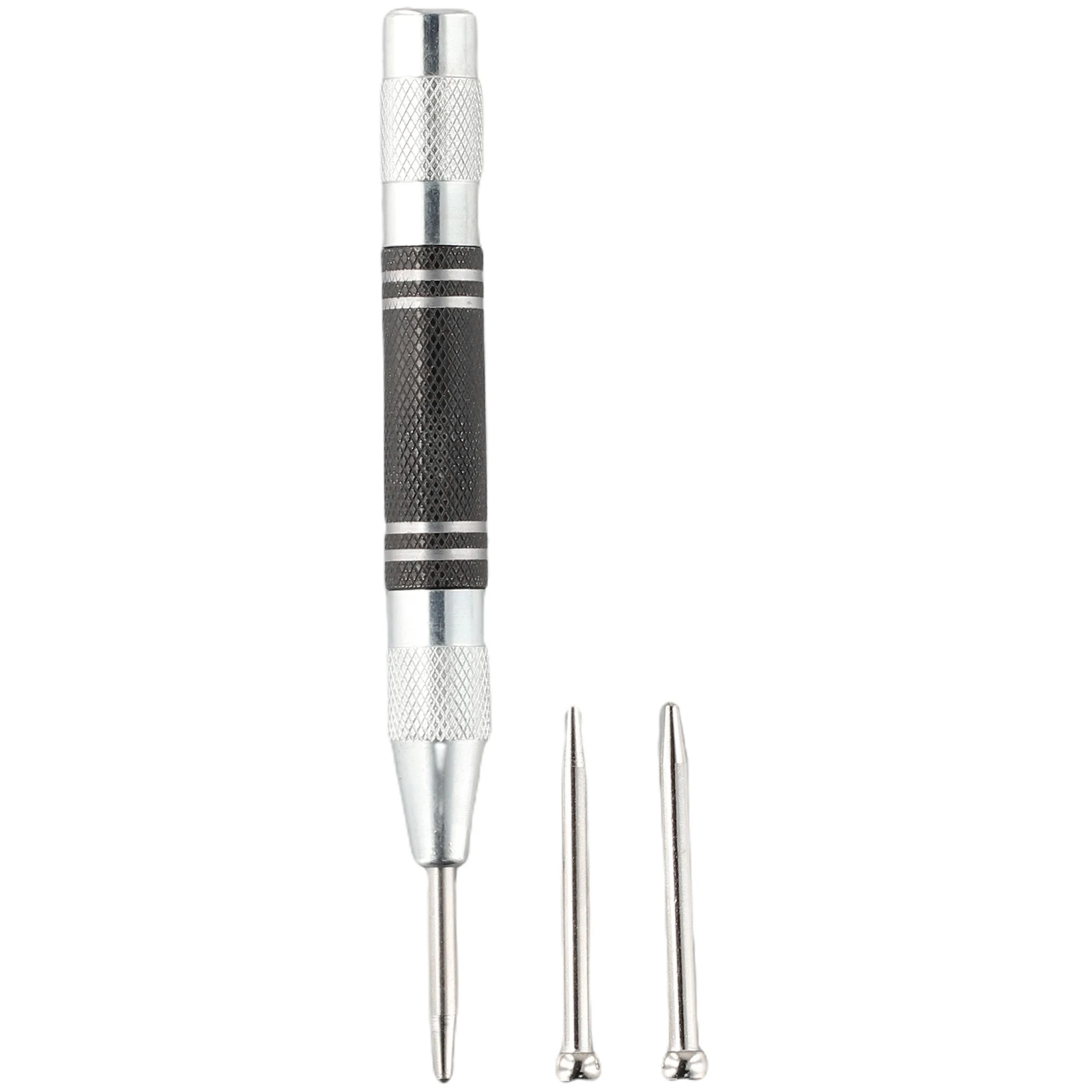 Punch Needle Automatic Center Punch Center Punch Woodworking Punch Automatic Sample Punch New Practical Silver Black Locator
Punch Needle Automatic Center Punch Center Punch Woodworking Punch Automatic Sample Punch New Practical Silver Black Locator