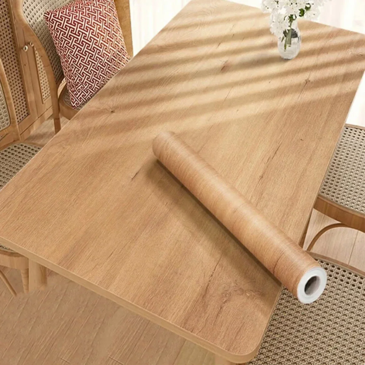 PVC Waterproof Self Adhesive Wallpaper Wall in Rolls Furniture Cabinets Vinyl Decorative Film Wood Grain Stickers For Home Decor
PVC Waterproof Self Adhesive Wallpaper Wall in Rolls Furniture Cabinets Vinyl Decorative Film Wood Grain Stickers For Home Decor