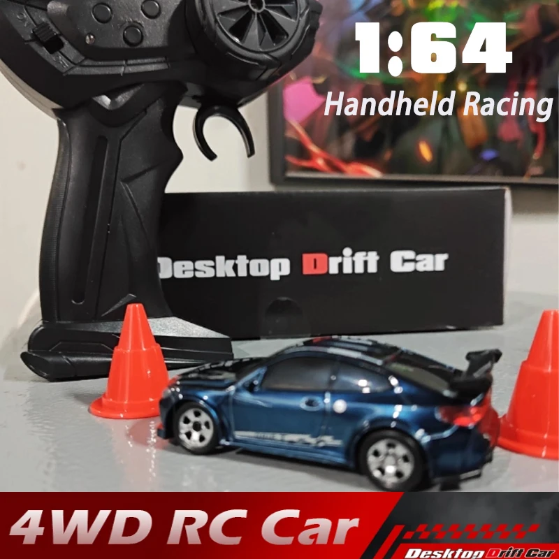 New KF20 1/64 Four Wheel Drive 2.4G Simulation Remote Drift Car RC Desktop High Speed Racing 0612 Motor Toys Model Toys For Kids
New KF20 1/64 Four Wheel Drive 2.4G Simulation Remote Drift Car RC Desktop High Speed Racing 0612 Motor Toys Model Toys For Kids