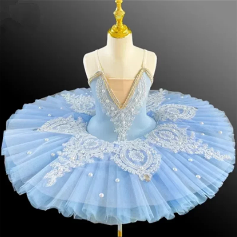 Girl Professional Ballet Tutu Tulle Dress White Blue Pink Gymnastics Leotard Diamond Dance Costume Ballet Leotard Girl Ballerina
Girl Professional Ballet Tutu Tulle Dress White Blue Pink Gymnastics Leotard Diamond Dance Costume Ballet Leotard Girl Ballerina