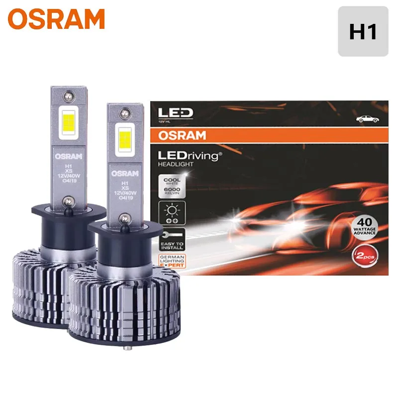 OSRAM LEDriving H1 Headlight Bulb 40W 12V 6000K Cool White Super Bright Auto Headlight(1Pair)
OSRAM LEDriving H1 Headlight Bulb 40W 12V 6000K Cool White Super Bright Auto Headlight(1Pair)
