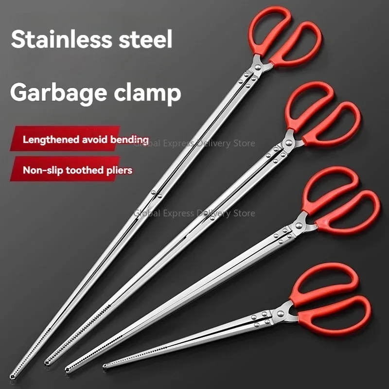 Trash Pickup Fire Tongs Sanitary Tongs Extended Sanitation Tongs Household Picker
Trash Pickup Fire Tongs Sanitary Tongs Extended Sanitation Tongs Household Picker