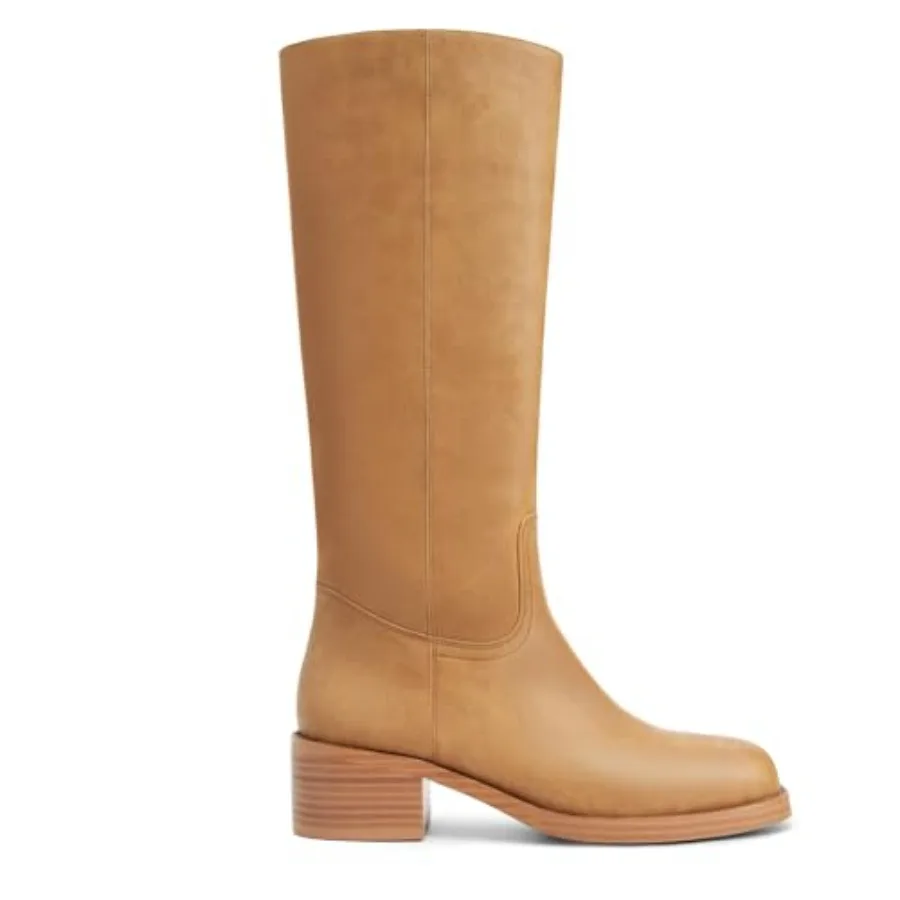 Women's Knee High Boots Square Toe Chunky Block Heel Comfortable Low Heel Pull on Wide Calf Riding Long Boots for Women
Women's Knee High Boots Square Toe Chunky Block Heel Comfortable Low Heel Pull on Wide Calf Riding Long Boots for Women