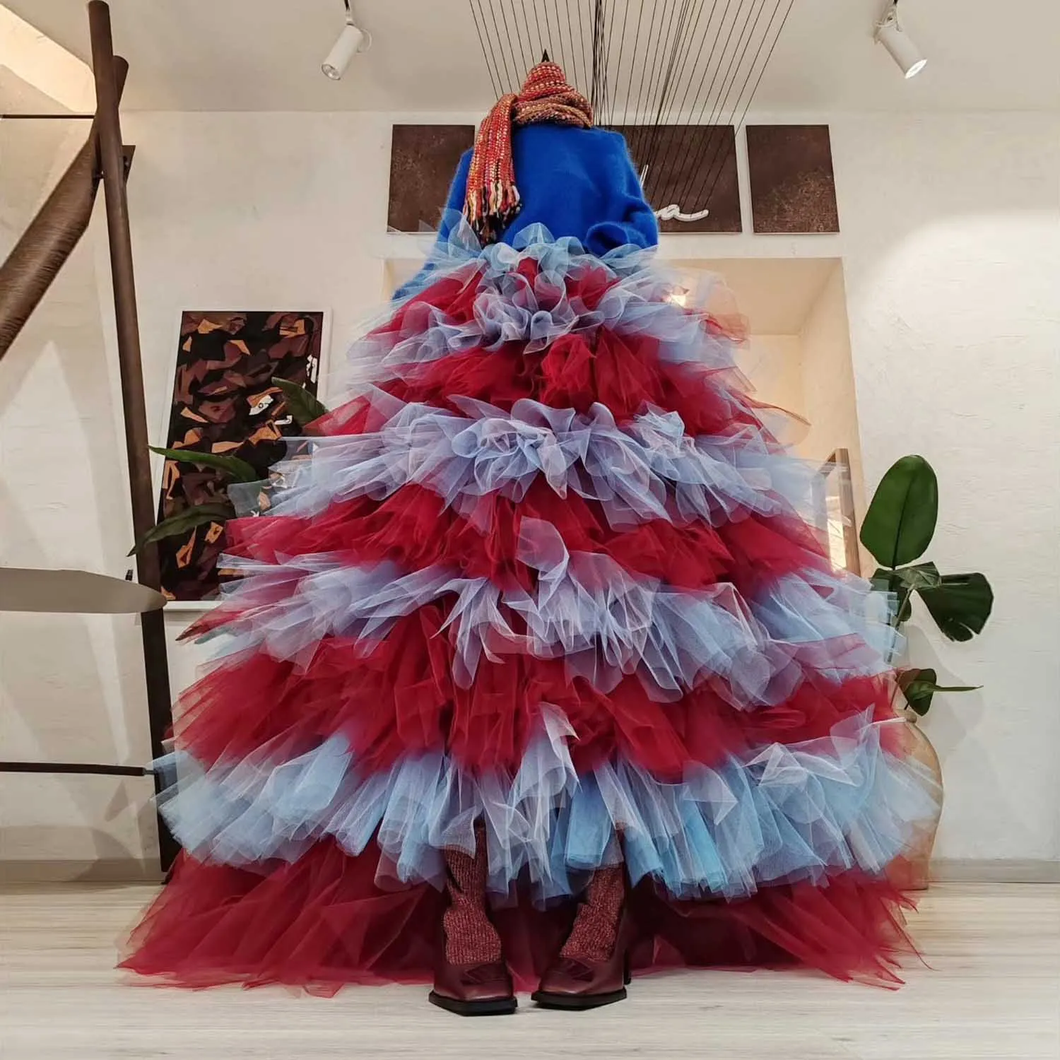 Разноцветная объемная тюлевая юбка Многослойная 2-цветная бальная юбка с эластичной резинкой на талии длиной до пола, бальное платье, вечерние юбки для танцев, пачка
Разноцветная объемная тюлевая юбка Многослойная 2-цветная бальная юбка с эластичной резинкой на талии длиной до пола, бальное платье, вечерние юбки для танцев, пачка