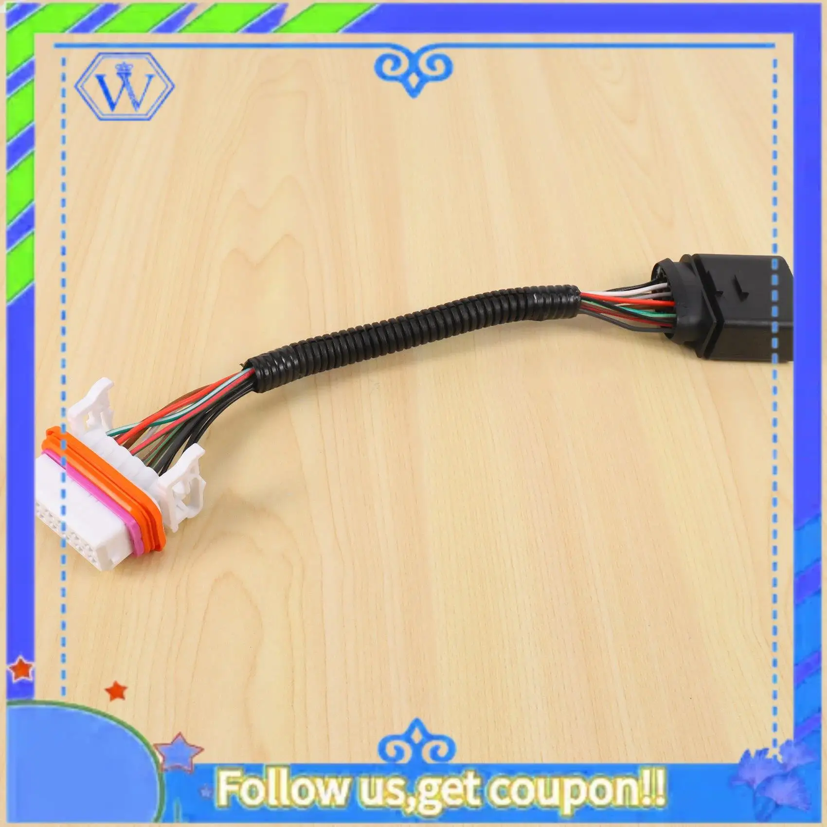 M46K-Headlight Wiring Harness Lamp Xenon Front Connector For -Porsche Cayenne 2003-2006 955-631-239-11 Headlight Wiring
M46K-Headlight Wiring Harness Lamp Xenon Front Connector For -Porsche Cayenne 2003-2006 955-631-239-11 Headlight Wiring