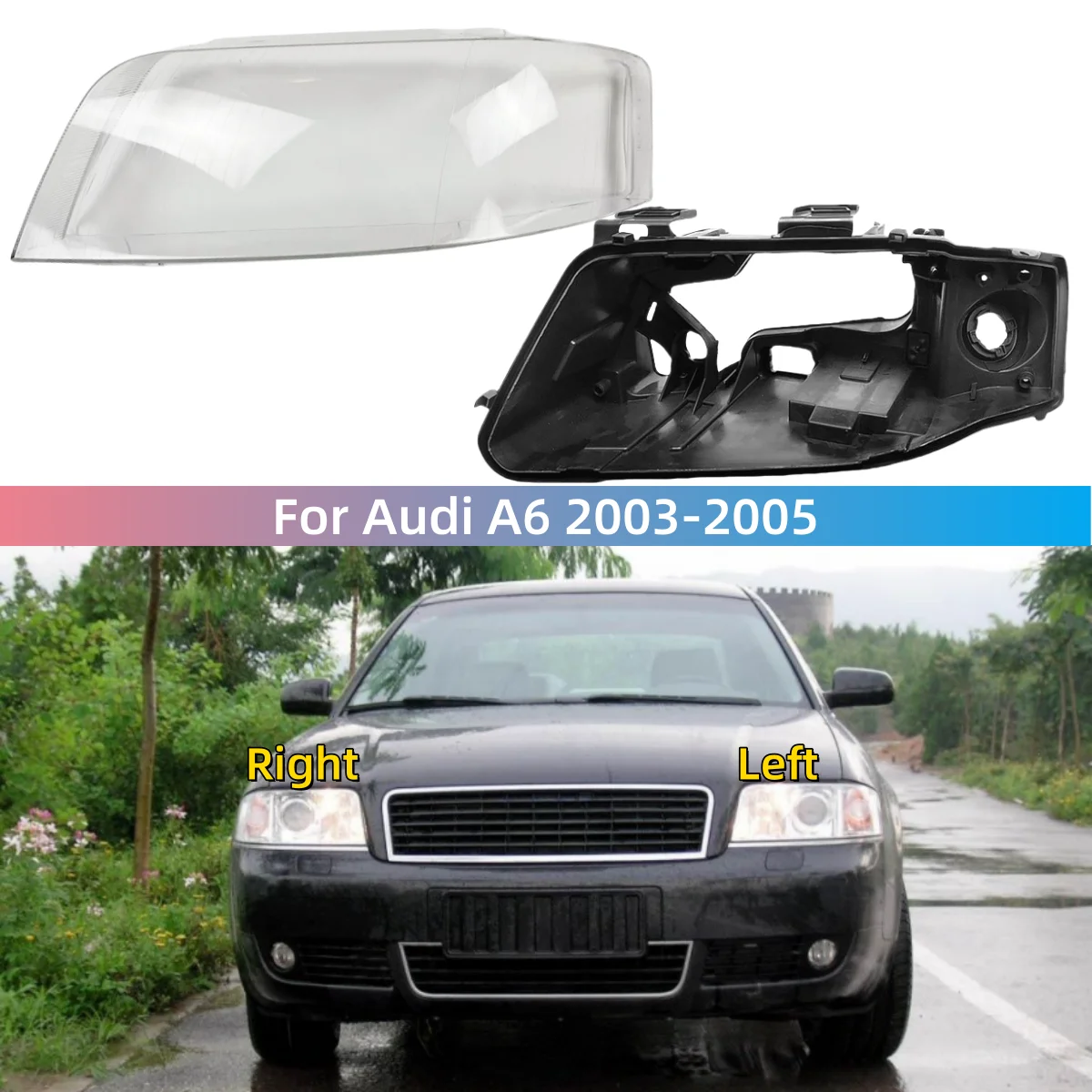 For AUDI A6 2003 2004 2005 Auto Car Interior Replacement Parts Headlights Lamp Cover Car Light Bulb Holder
For AUDI A6 2003 2004 2005 Auto Car Interior Replacement Parts Headlights Lamp Cover Car Light Bulb Holder