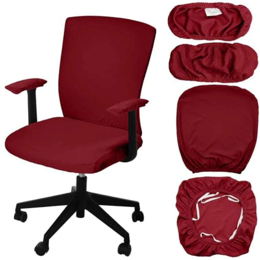 4 Pcs Office Chair Covers Set Computer Universal Protective Stretchable Chair Seat Covers Desk Armrest Slipcovers Pads Office C
4 Pcs Office Chair Covers Set Computer Universal Protective Stretchable Chair Seat Covers Desk Armrest Slipcovers Pads Office C