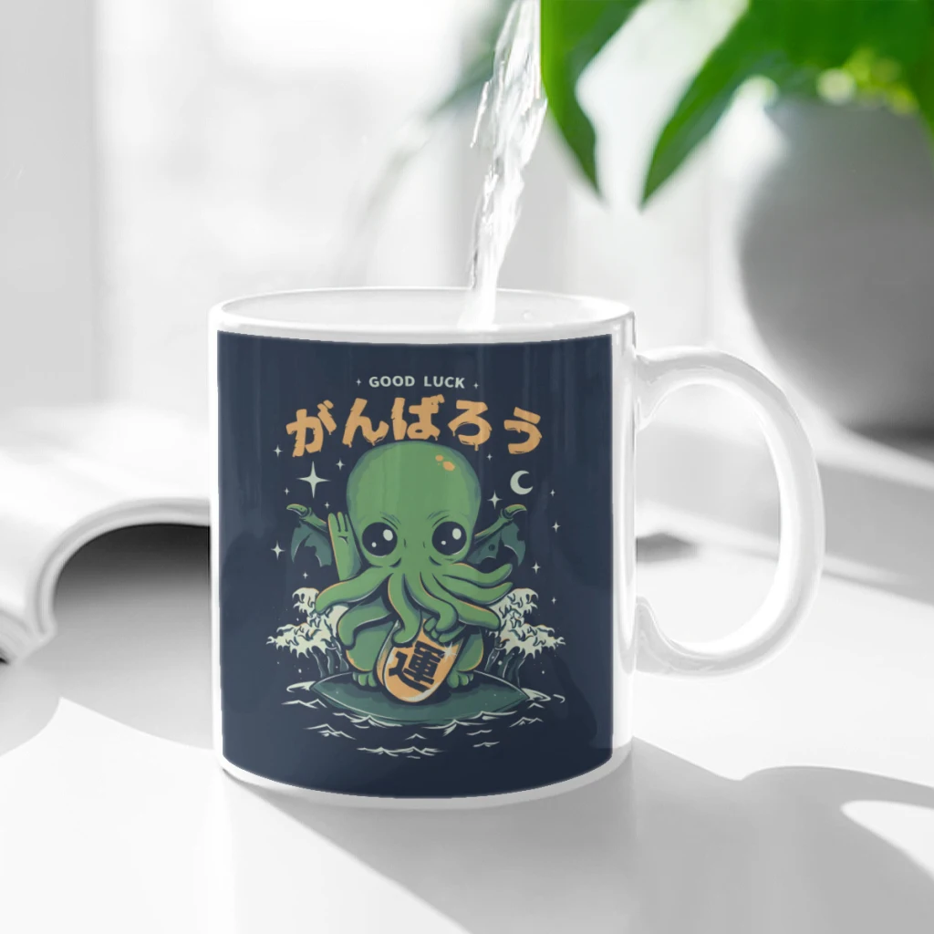 Good Luck Cthulhu Ceramic Cup Coffee Oatmeal Breakfast Cup Creative Personality Mug
Good Luck Cthulhu Ceramic Cup Coffee Oatmeal Breakfast Cup Creative Personality Mug