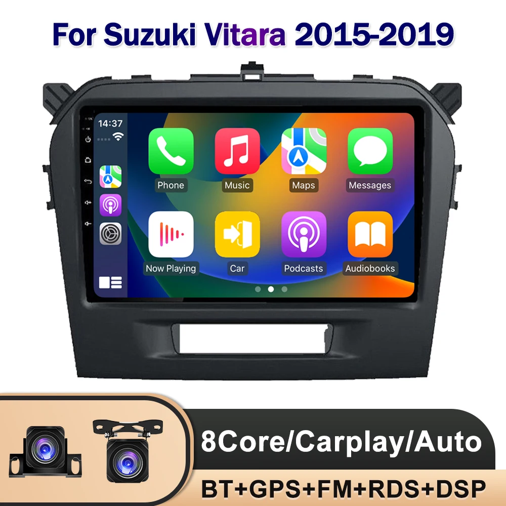 ioriginAuto Carplay Stereo For Suzuki Vitara 2015 2016 Android12 9'' Autoradio GPS Wifi Mirror Link Camera IPS Screen Car Radio
ioriginAuto Carplay Stereo For Suzuki Vitara 2015 2016 Android12 9'' Autoradio GPS Wifi Mirror Link Camera IPS Screen Car Radio