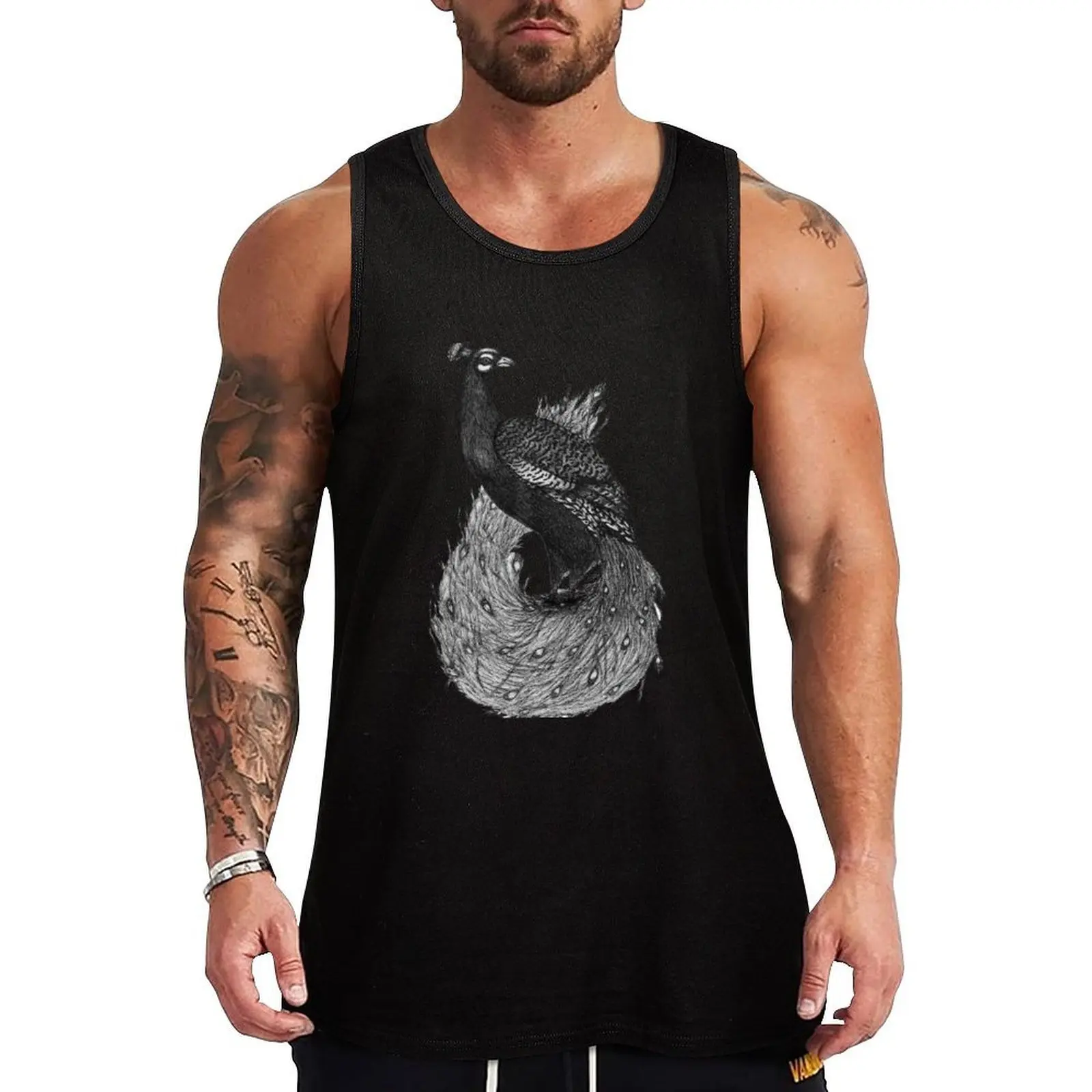 Long Tailed Peacock Tank Top Weekend Casual Tank Top Sleeveless Loose Fit Top
Long Tailed Peacock Tank Top Weekend Casual Tank Top Sleeveless Loose Fit Top