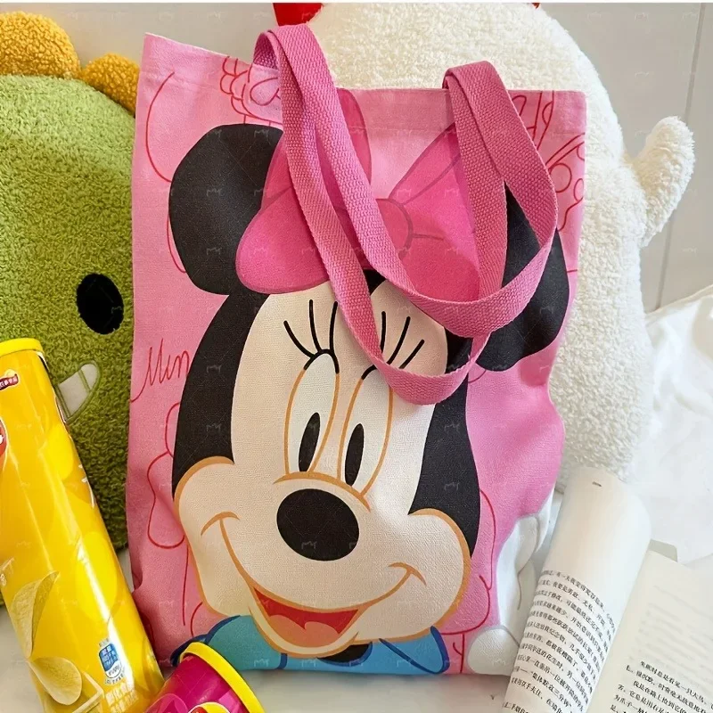 Anime Disney Mickey Mouse Minnie Canvas Bag Women Cute Cartoon Shopping HandBag Student Shoulder Bag Whosale Crossbody Bags
Anime Disney Mickey Mouse Minnie Canvas Bag Women Cute Cartoon Shopping HandBag Student Shoulder Bag Whosale Crossbody Bags