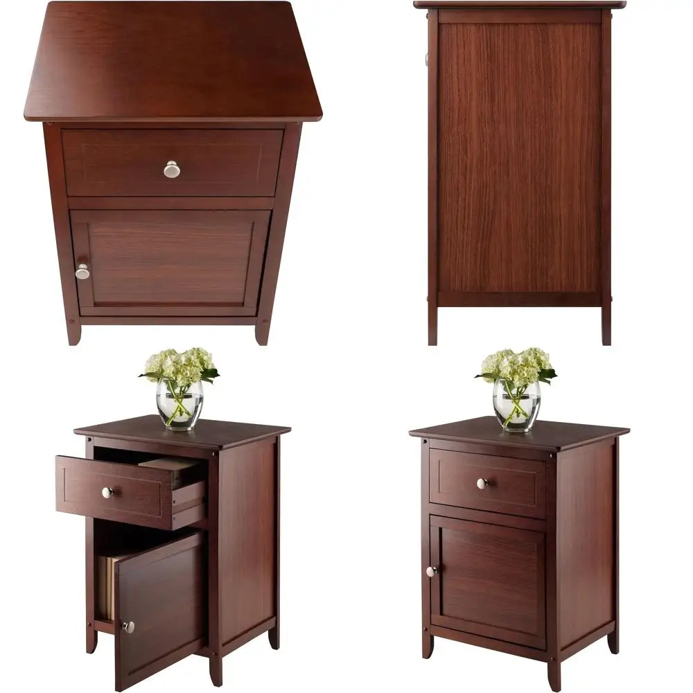 Brown Wooden Nightstand/Accent Table, 25 x 18.9 x 14.96 (94215)
Brown Wooden Nightstand/Accent Table, 25 x 18.9 x 14.96 (94215)
