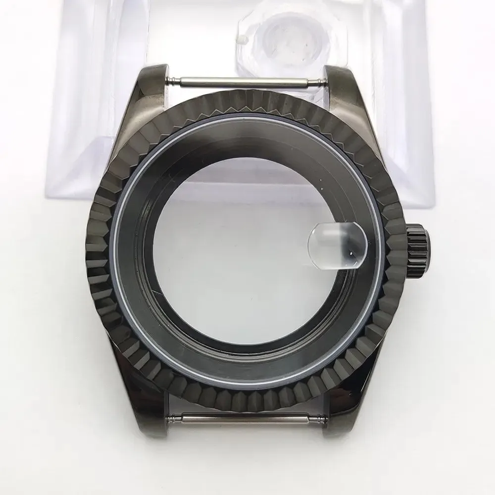 Premium 39mm Oyster Style Watch Case, Sapphire Crystal Glass, Stainless Steel Watch Mod Parts for Seiko Style NH35 Movement
Premium 39mm Oyster Style Watch Case, Sapphire Crystal Glass, Stainless Steel Watch Mod Parts for Seiko Style NH35 Movement