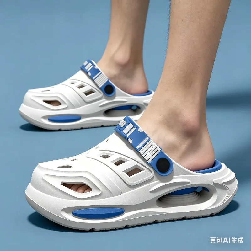 Men's And Women's Cave Shoes Fashion Breathable Sandals With Removable Insoles Non-slip Cushioned Thickened Soft Slippers
Men's And Women's Cave Shoes Fashion Breathable Sandals With Removable Insoles Non-slip Cushioned Thickened Soft Slippers