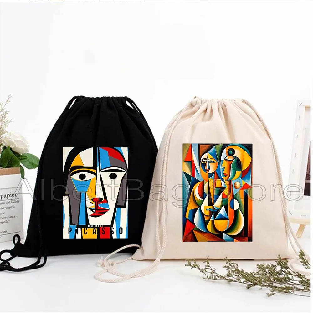 ABSTRACT PAINT FULL COLOR Pablo Picasso Painting Gift Retro Cubism Head Drawstring Bags Soccer Backpack Gym Sackpack String Bag
ABSTRACT PAINT FULL COLOR Pablo Picasso Painting Gift Retro Cubism Head Drawstring Bags Soccer Backpack Gym Sackpack String Bag