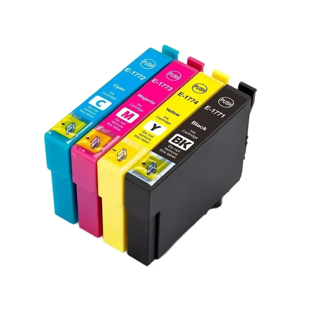 177 T1771 T1772 T1773 T1774 17XL картридж с чернилами для Epson Expression Home XP-30 XP-102 XP-202 XP-302 XP-402 XP30 XP102 XP202
177 T1771 T1772 T1773 T1774 17XL картридж с чернилами для Epson Expression Home XP-30 XP-102 XP-202 XP-302 XP-402 XP30 XP102 XP202