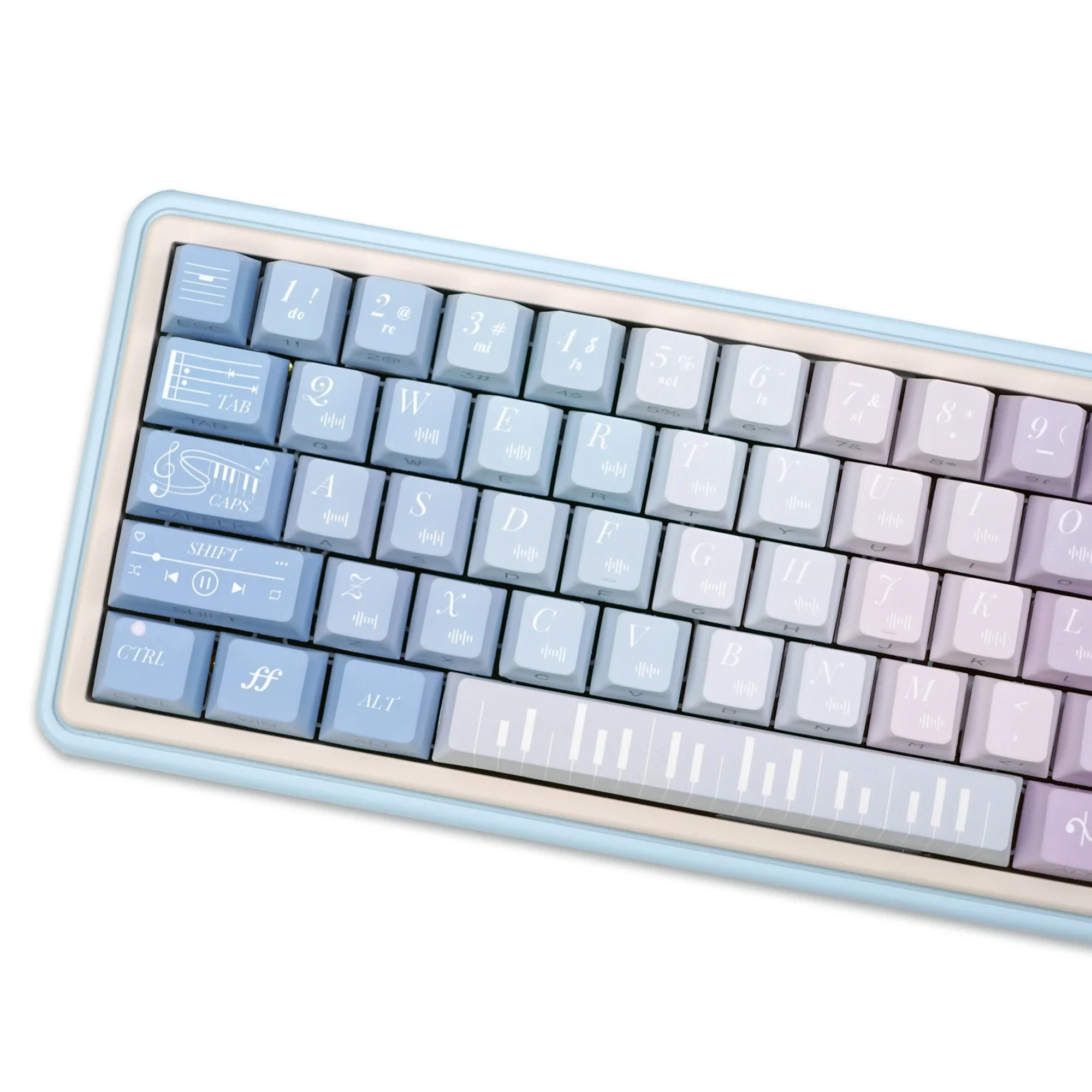 KBDiy 142 Keys PBT Keycap Set Side Printed Lost Notes Keycaps for Mechanical Keyboard Gaming Cherry Profile for MX Switches DIY
KBDiy 142 Keys PBT Keycap Set Side Printed Lost Notes Keycaps for Mechanical Keyboard Gaming Cherry Profile for MX Switches DIY