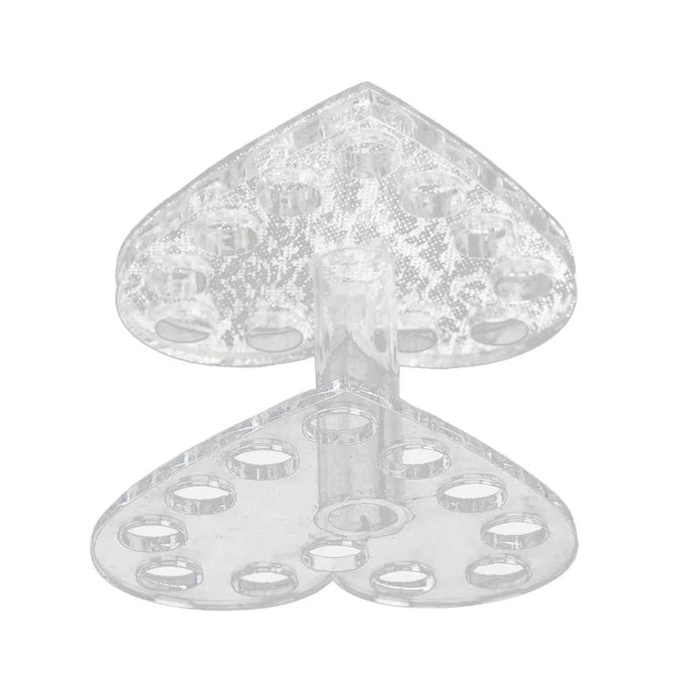1Pc Heart Sahped Nail Pen Holder Nail Tools UV Gel Brush Polish Pen Rest Holders Stands (Silver Transparent)
1Pc Heart Sahped Nail Pen Holder Nail Tools UV Gel Brush Polish Pen Rest Holders Stands (Silver Transparent)