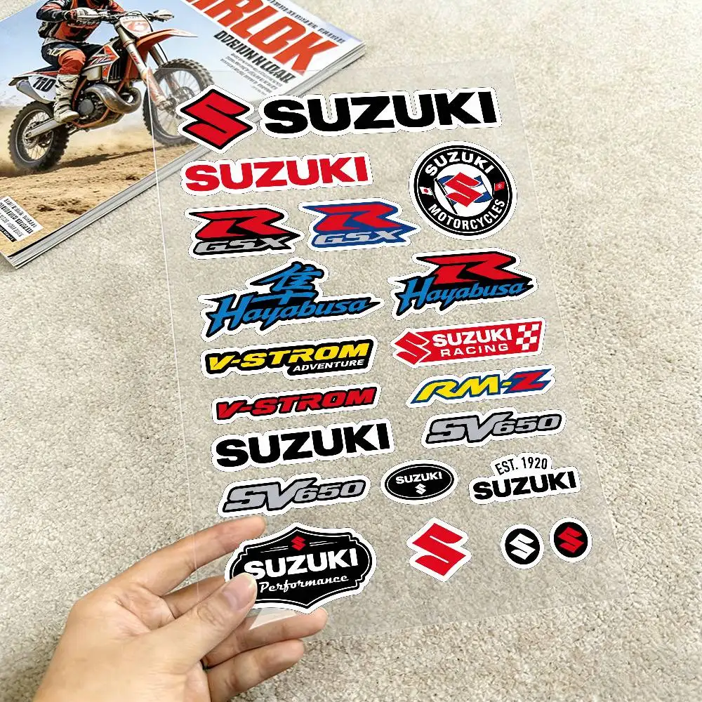 For SUZUKI Reflective Motorcycle Stickers Waterproof Vinyl Decals for Motorbike Helmet Fuel Tank Bike
For SUZUKI Reflective Motorcycle Stickers Waterproof Vinyl Decals for Motorbike Helmet Fuel Tank Bike