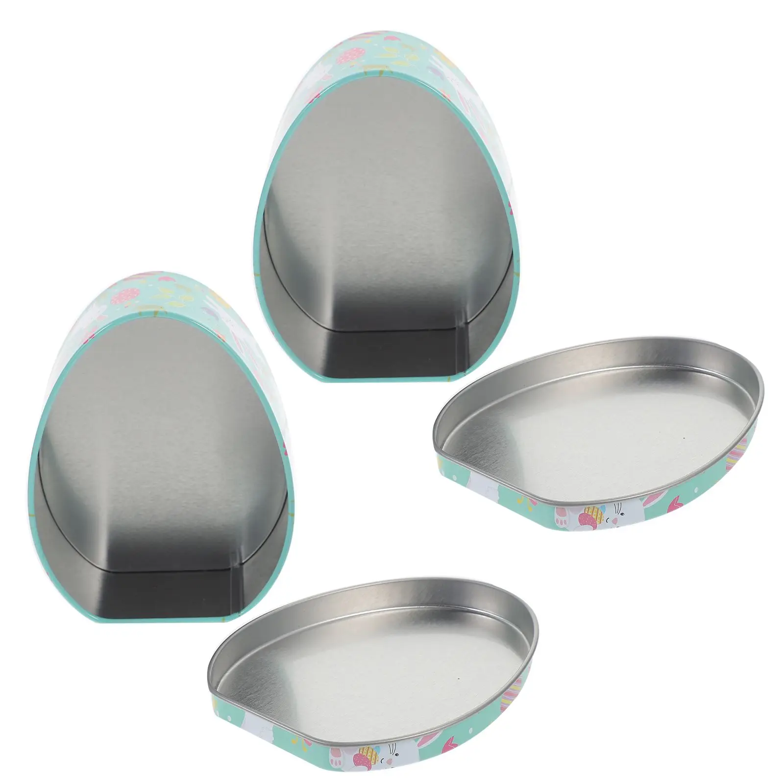 2Pcs Easter y Boxes Iron Egg Shaped Gift Easter Gift Box Treat Containers Party Favors Kids Cookies Box Decorations
2Pcs Easter y Boxes Iron Egg Shaped Gift Easter Gift Box Treat Containers Party Favors Kids Cookies Box Decorations