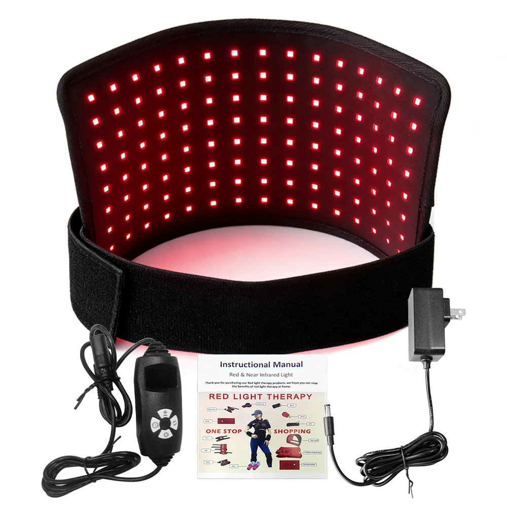 Red Infrared Light 120Pcs LED Phototherapy 850nm 660nm Waist Massage Belt Hot Compress Body Shaping Weight Loss Back Pain Relief
Red Infrared Light 120Pcs LED Phototherapy 850nm 660nm Waist Massage Belt Hot Compress Body Shaping Weight Loss Back Pain Relief