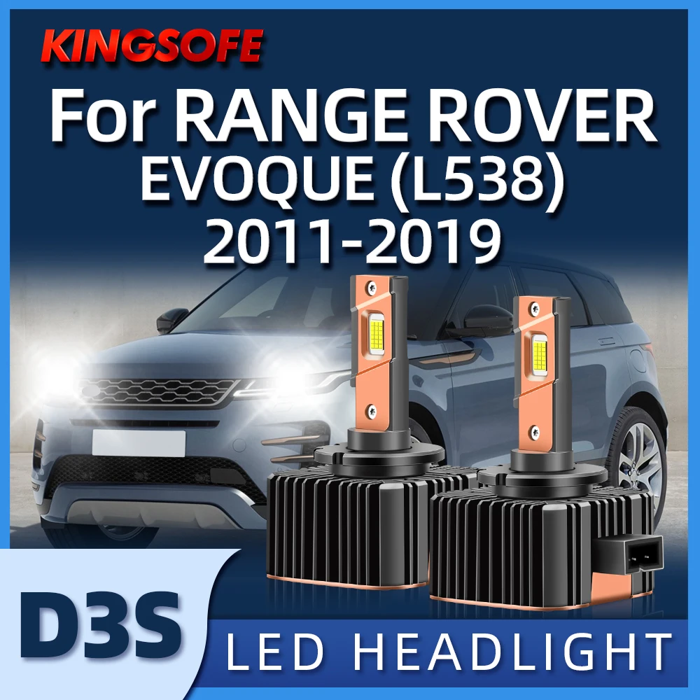 KINGSOFE D3S Led Headlight 30000LM Car Light Auto Bulb For RANGE ROVER EVOQUE (L538) 2011 2012 2013 2014 2015 2016 2017 20182019
KINGSOFE D3S Led Headlight 30000LM Car Light Auto Bulb For RANGE ROVER EVOQUE (L538) 2011 2012 2013 2014 2015 2016 2017 20182019