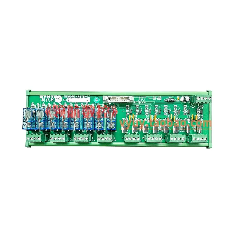 SYNTEC system TB16OUT-R8T8-1.2 relay IO module, high-level version wiring module
SYNTEC system TB16OUT-R8T8-1.2 relay IO module, high-level version wiring module