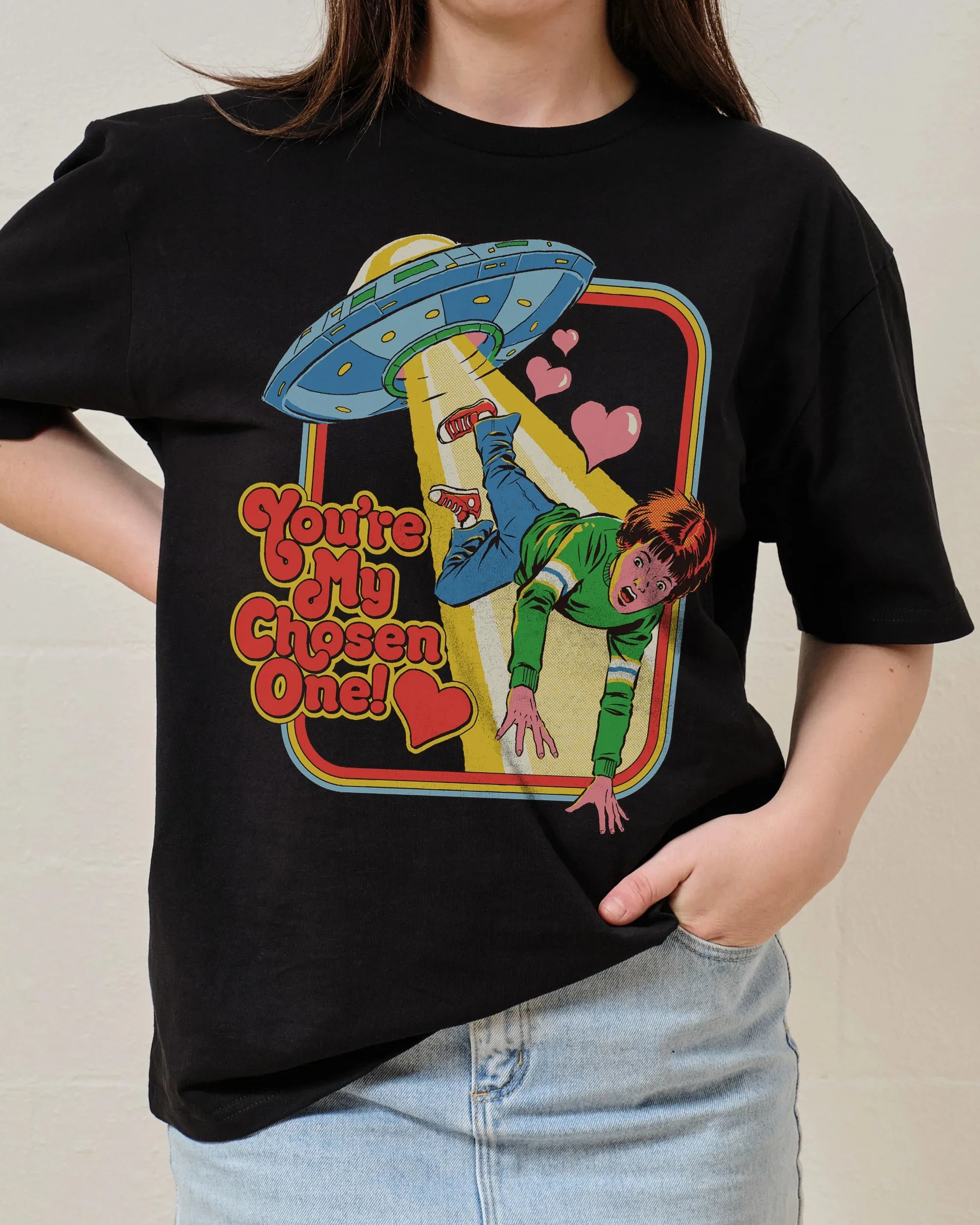 Забавная романтическая хлопковая футболка с изображением НЛО для модных нарядов и химерной футболки на Хэллоуин, футболка «День всех святых» S-4XL
Забавная романтическая хлопковая футболка с изображением НЛО для модных нарядов и химерной футболки на Хэллоуин, футболка «День всех святых» S-4XL