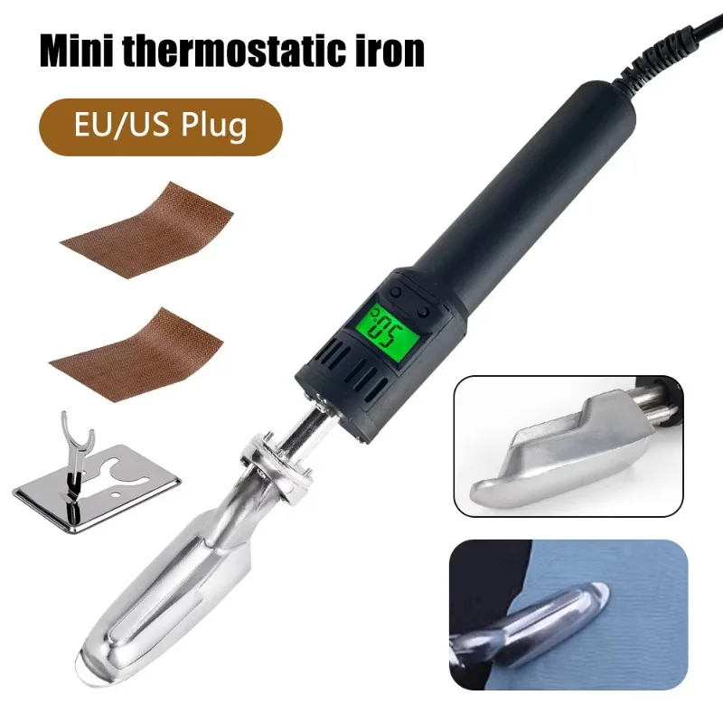 【Best-selling】Hot Portle Mini Iron Adjustle Temperature Electric Soldering Ironing Machine For Leather Clothes & Shoes With High
【Best-selling】Hot Portle Mini Iron Adjustle Temperature Electric Soldering Ironing Machine For Leather Clothes & Shoes With High