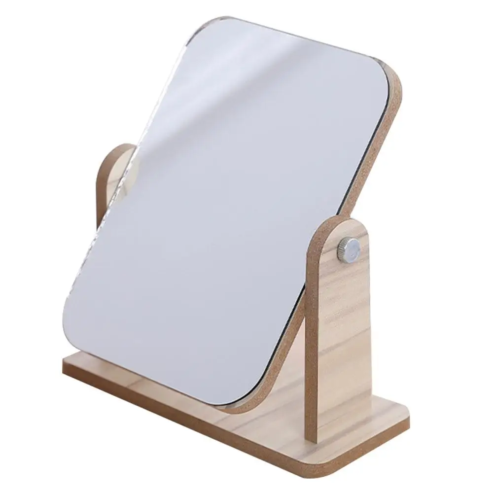 Double Sided Wooden Vanity Mirror Rotating Base Makeup Mirrors for Dresser Decor Desktop Clear Vision
Double Sided Wooden Vanity Mirror Rotating Base Makeup Mirrors for Dresser Decor Desktop Clear Vision