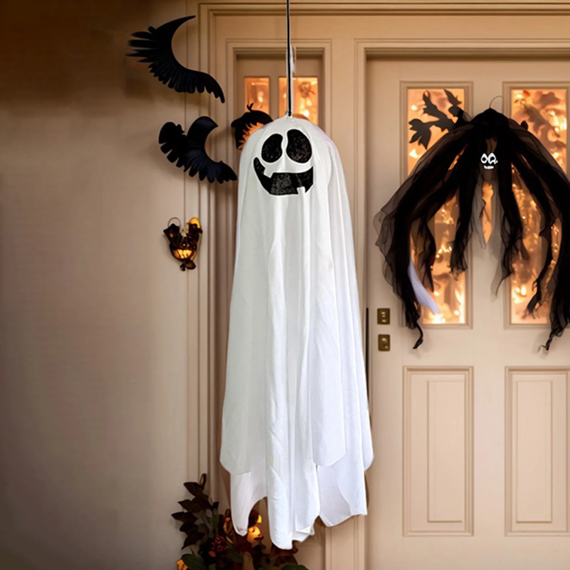 Жуткий подвесной скелет на Хэллоуин, очаровательный декоративный подвесной орнамент для праздничных вечеринок и мероприятий
Жуткий подвесной скелет на Хэллоуин, очаровательный декоративный подвесной орнамент для праздничных вечеринок и мероприятий