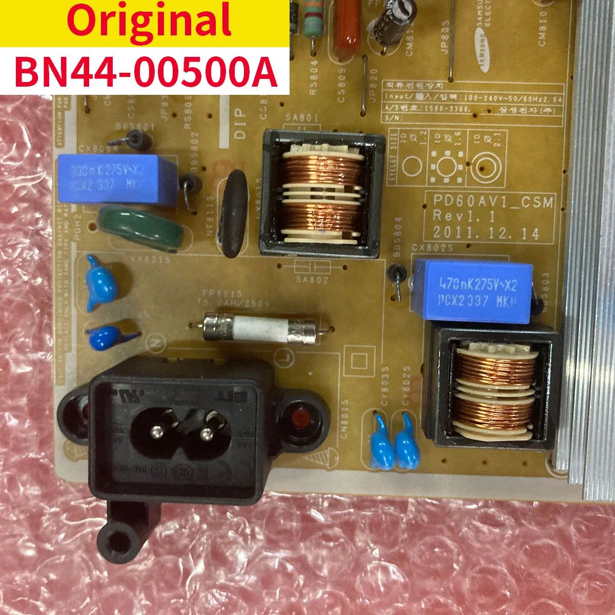 100% тестовая доставка для платы питания BN44-00500A BN44-00500B UA60EH6000R UN60EH6003FXZA UN60EH6050FXZA
100% тестовая доставка для платы питания BN44-00500A BN44-00500B UA60EH6000R UN60EH6003FXZA UN60EH6050FXZA