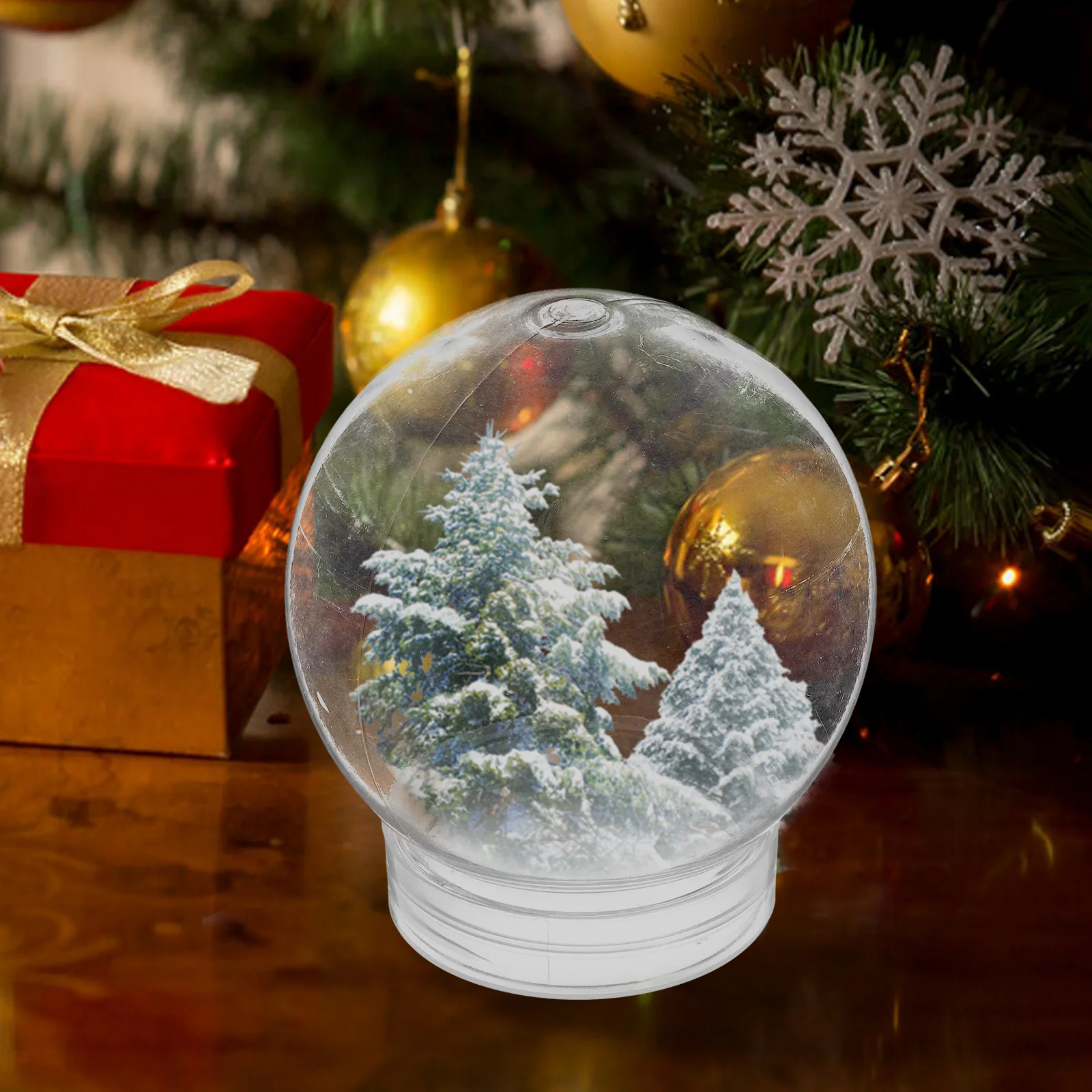 10 Pcs Snow Globe Accessories High Transparent Plastic Round Water Globes Diy Crafts Kit Empty Mold for Christmas Decorations
10 Pcs Snow Globe Accessories High Transparent Plastic Round Water Globes Diy Crafts Kit Empty Mold for Christmas Decorations